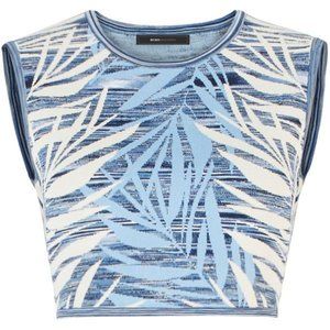 BCBG Maxazria - Knit Jacquard "Jaelynne" Crop Top Sz XS
